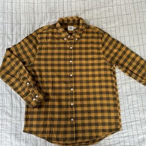 FLINT AND TINDER American Made Flannel in Beach Gingham